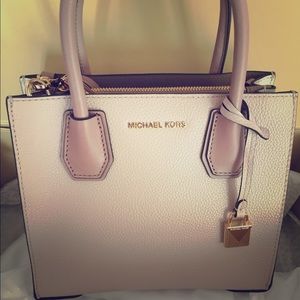 Mercer Color-Block Leather Crossbody Purse